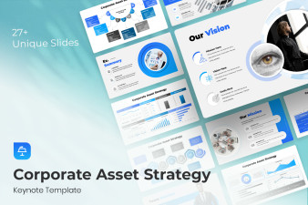 Corporate Asset Strategy Keynote Template